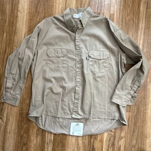 Steiner Arc Protech Welding Denim Button Down Size 2XL